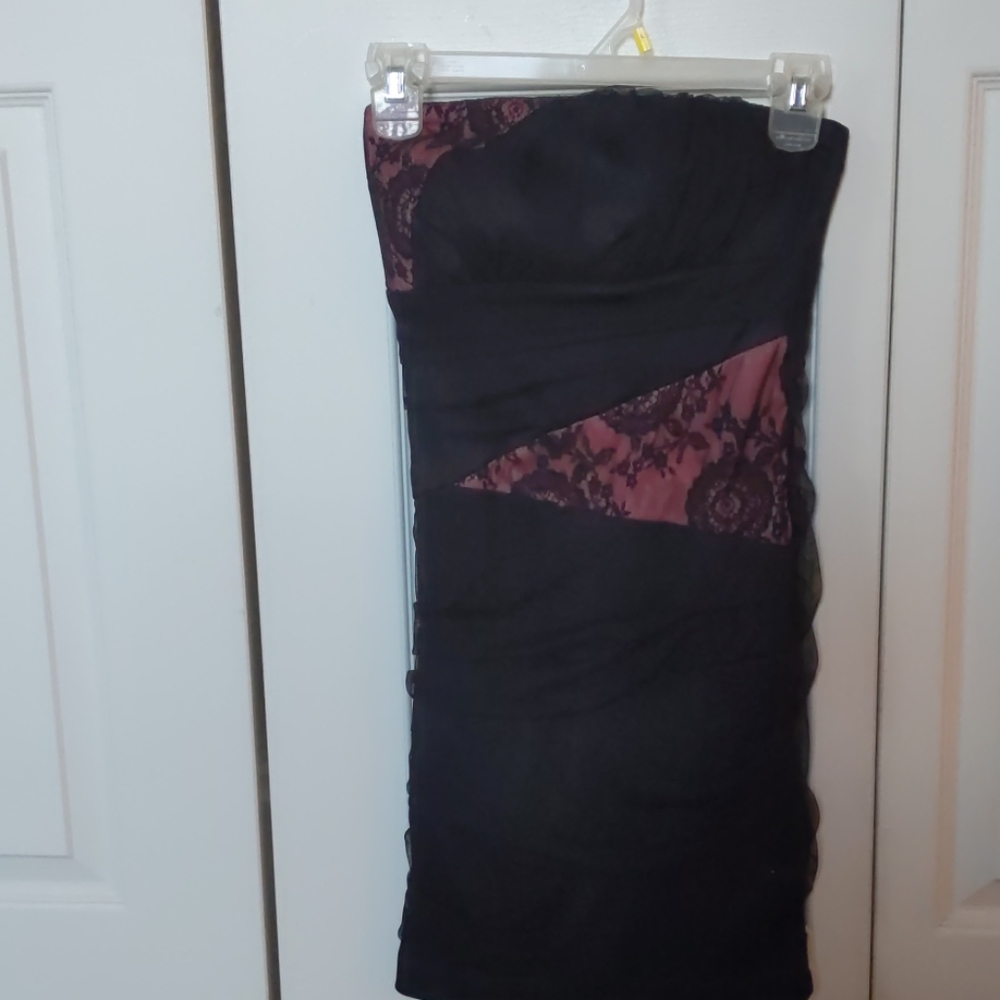 SEXY Strapless cocktail dress size small